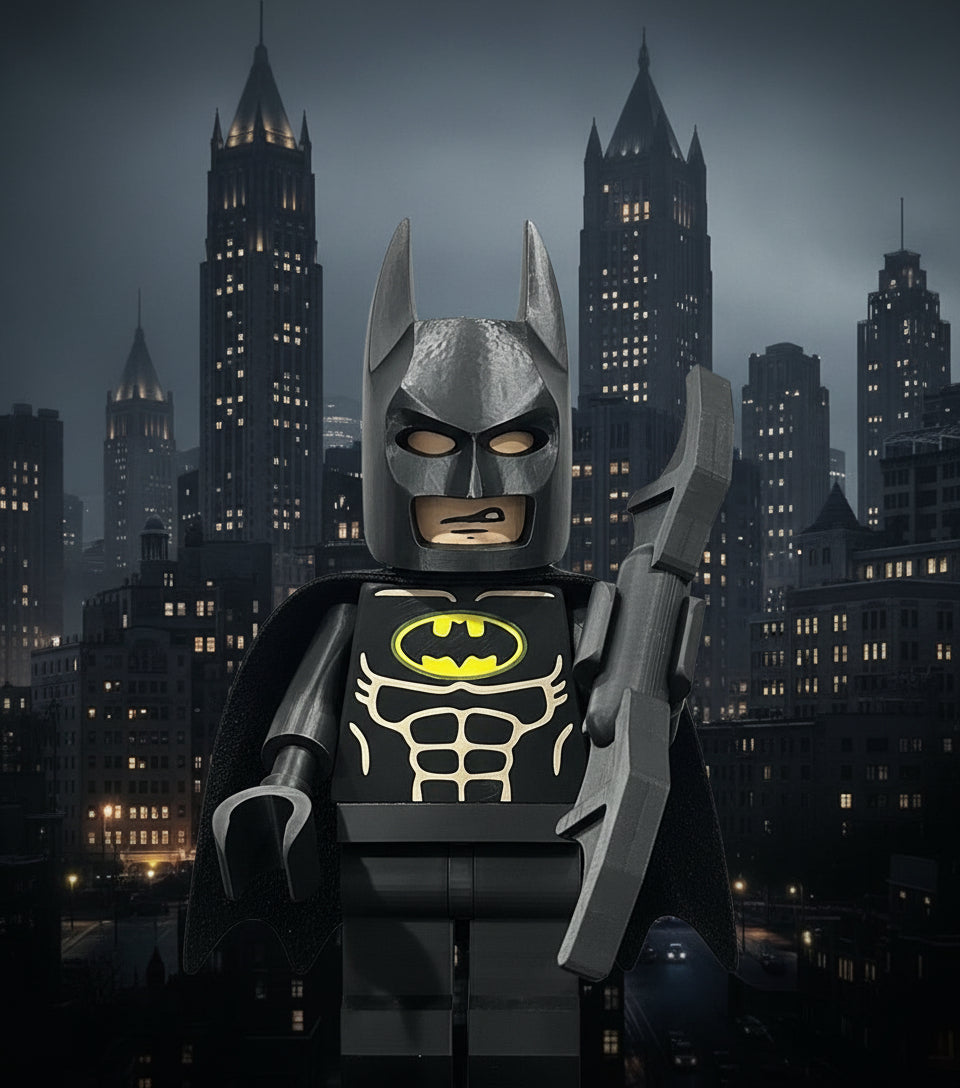 Lego Brick Style Figurine - Custom Themed ~45cm Tall